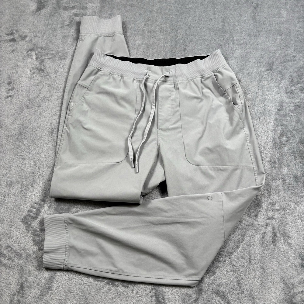 Lululemon Abc Warpstreme Jogger Pants Mens Large Grey Stretch Athleisure Gym